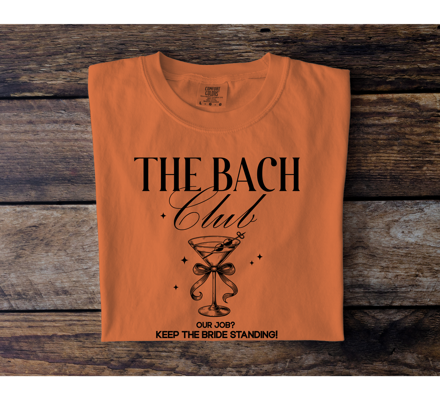 Keep The Bride Standing Tee