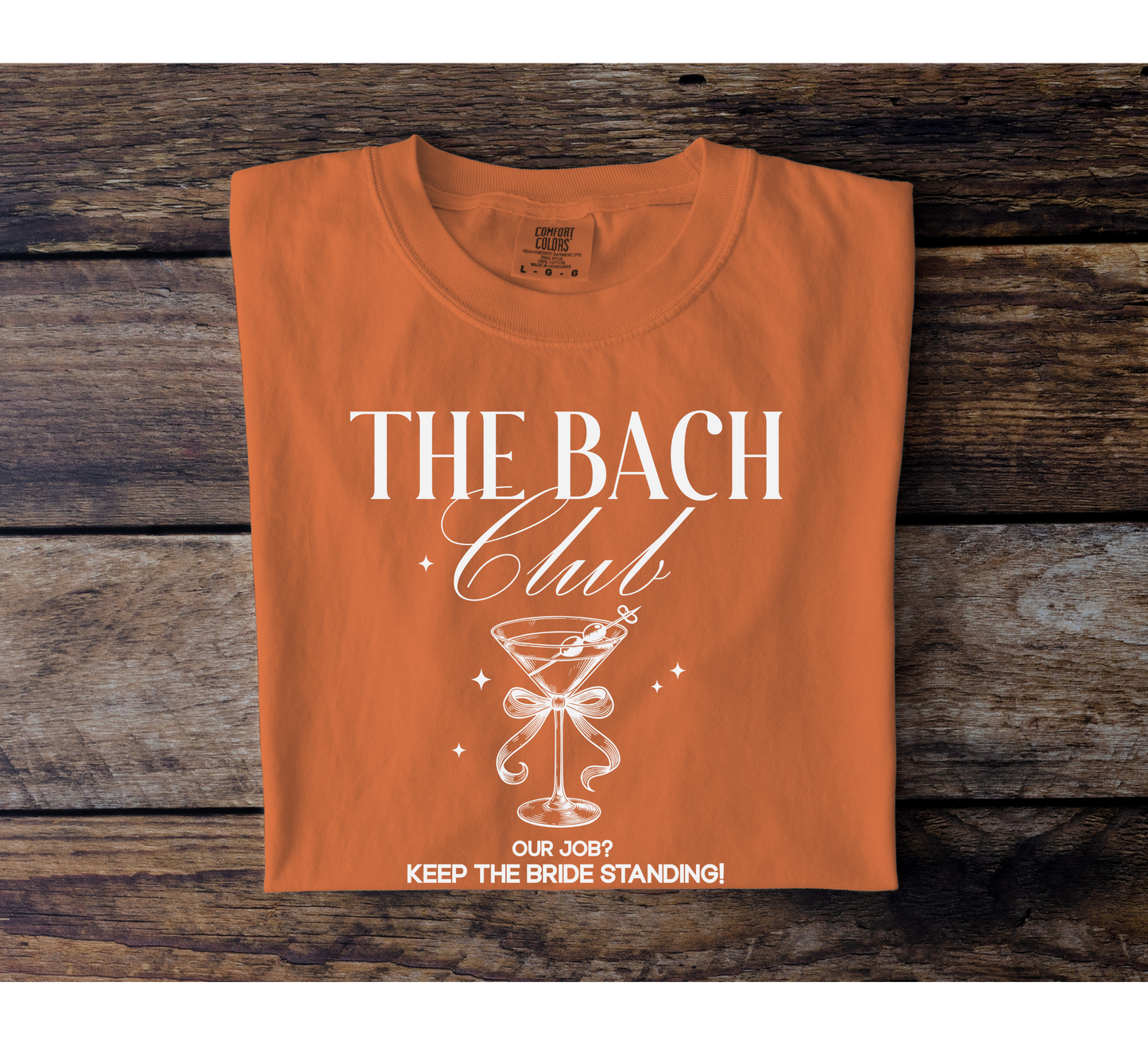 Keep The Bride Standing Tee