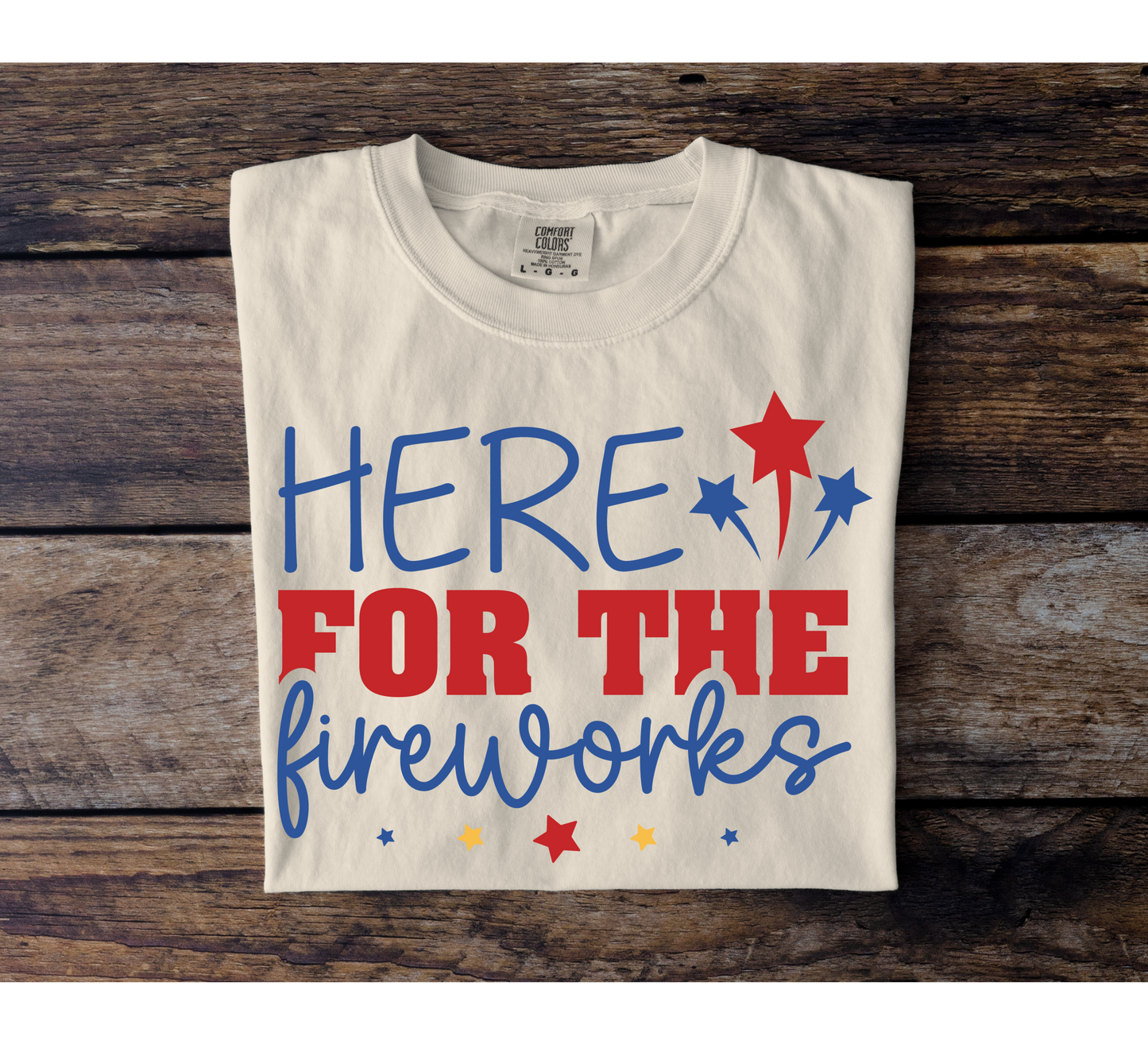 Here For The Fireworks