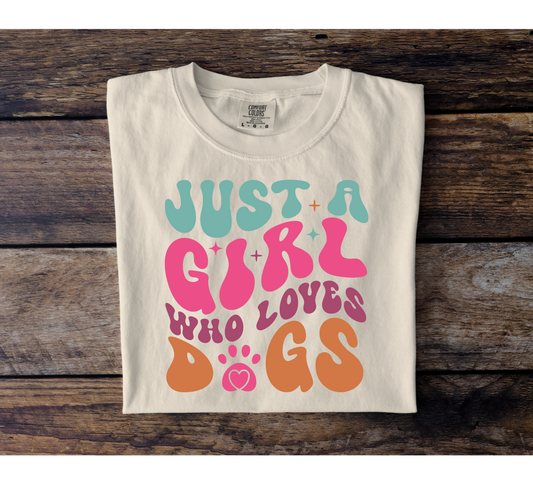 Girl Who Loves Dogs