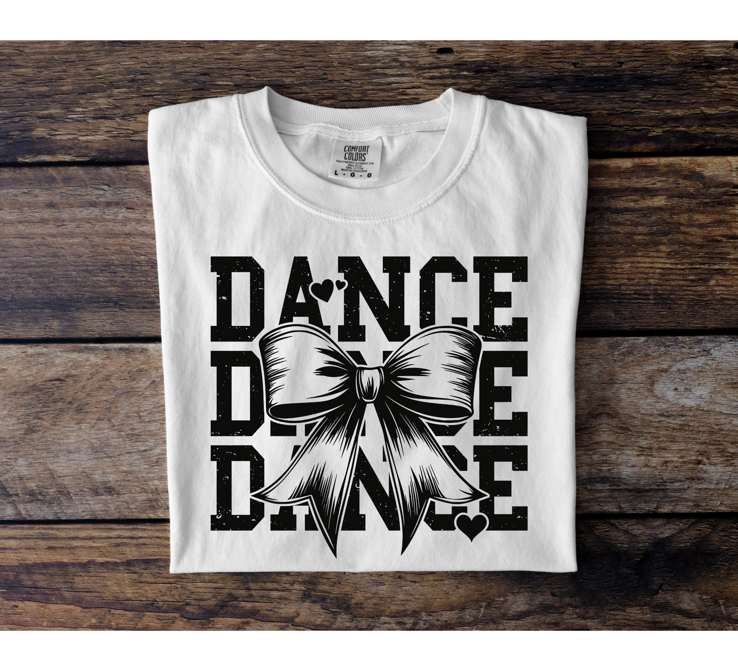 Dance Dance Dance Bow DCPAC Tee