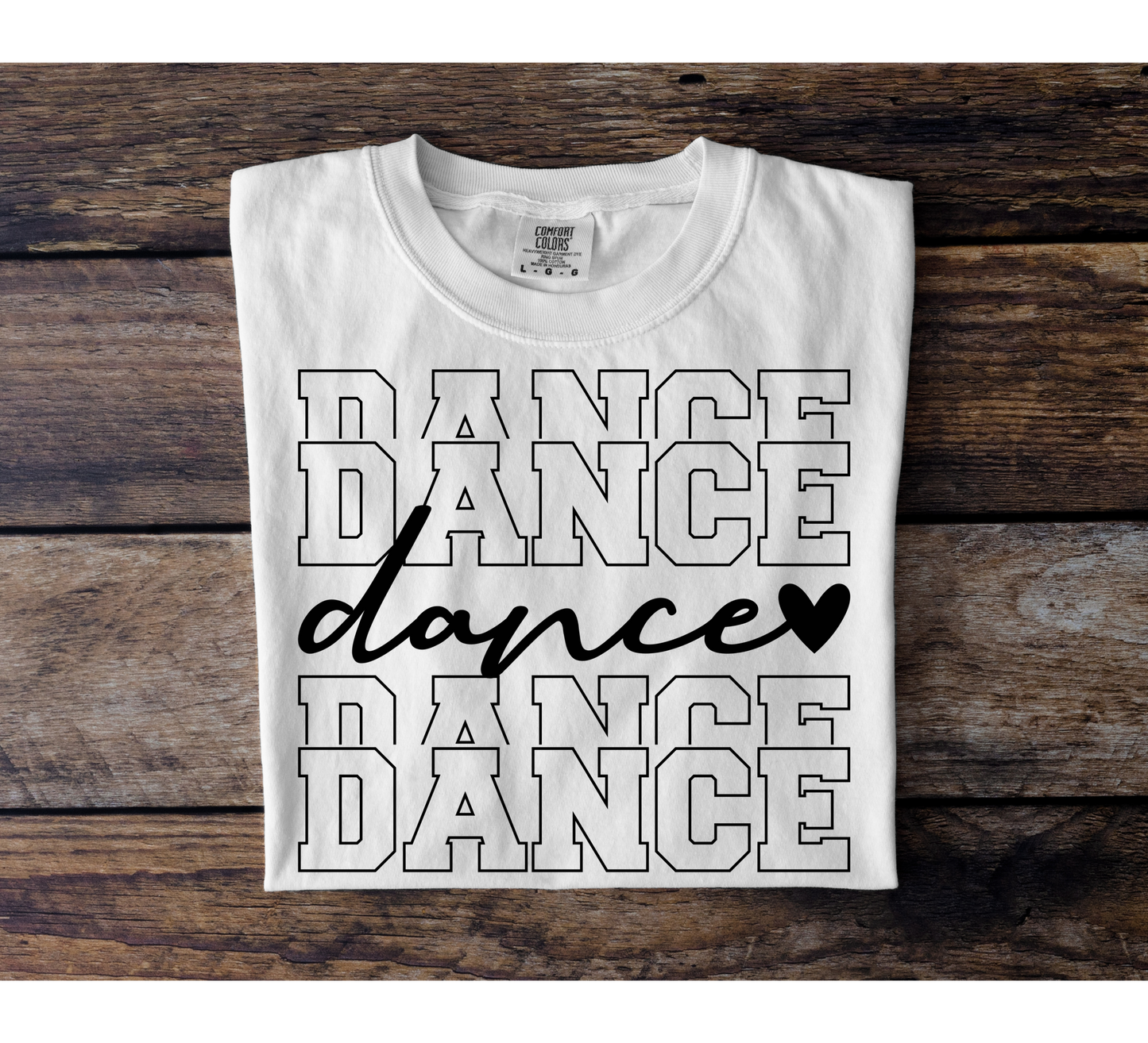 Dance Lettering Tee