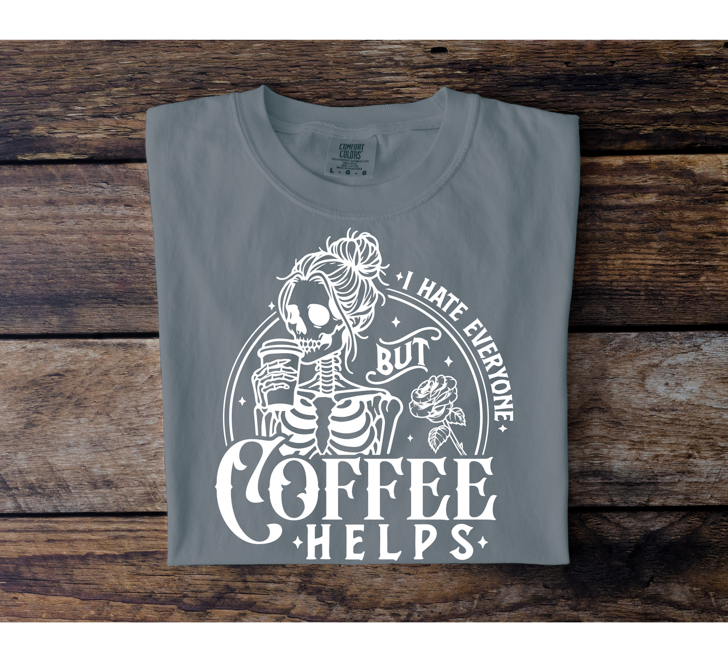 Coffee Skeleton Tee