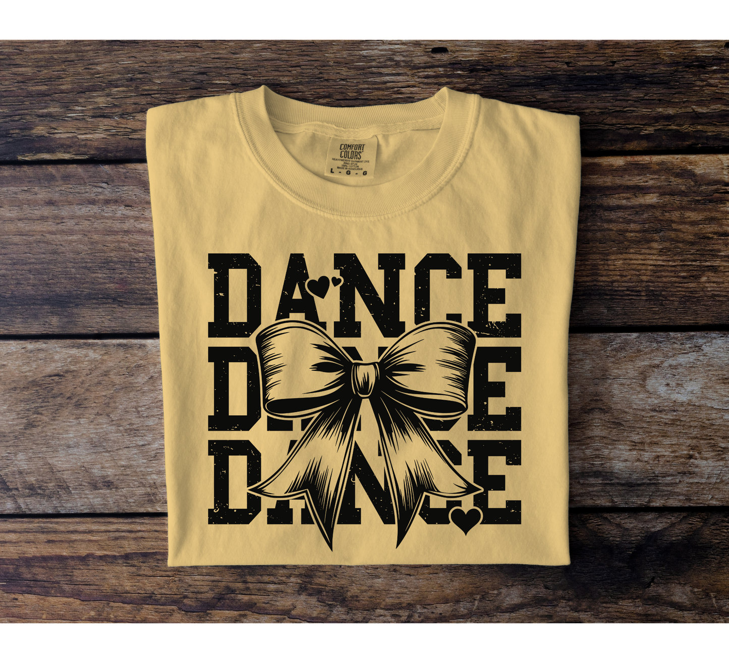 Dance Dance Dance Bow DCPAC Tee