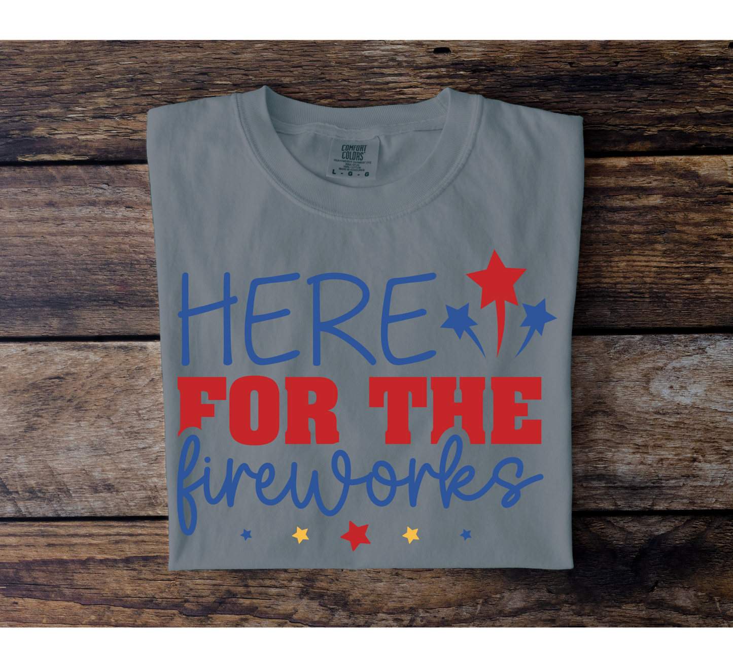 Here For The Fireworks