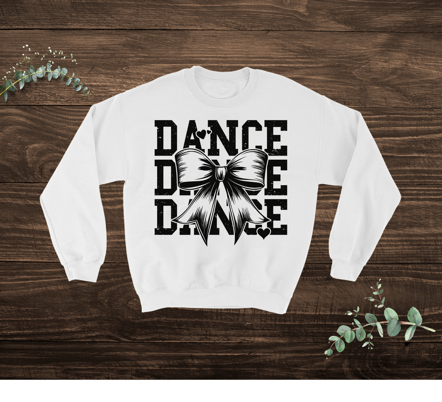 Dance Dance Dance Bow DCPAC Sweatshirt