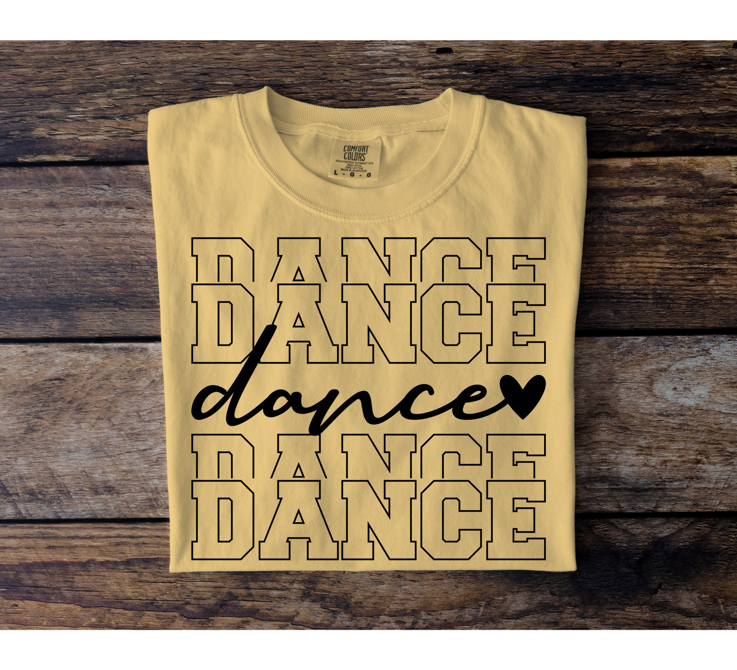 Dance Lettering Tee