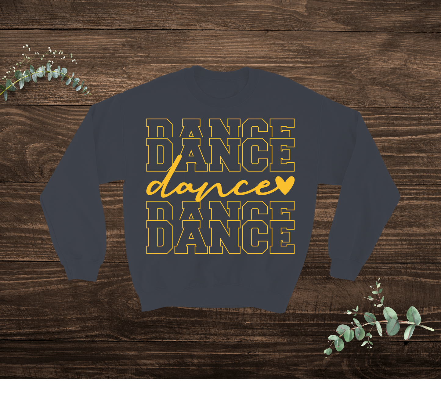 Dance Lettering Sweatshirt