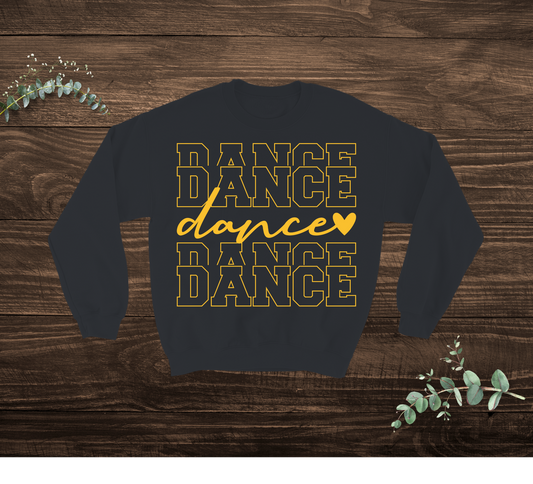 Dance Lettering Sweatshirt