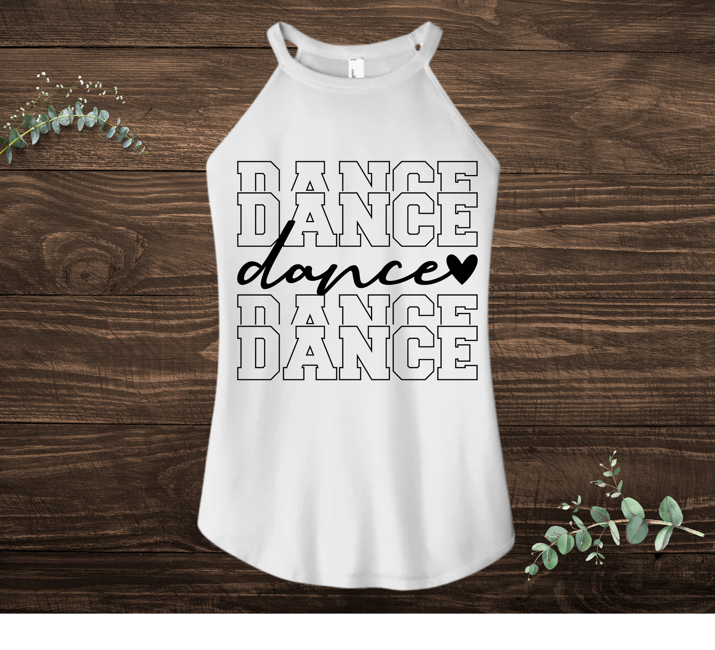 Dance Lettering Tank