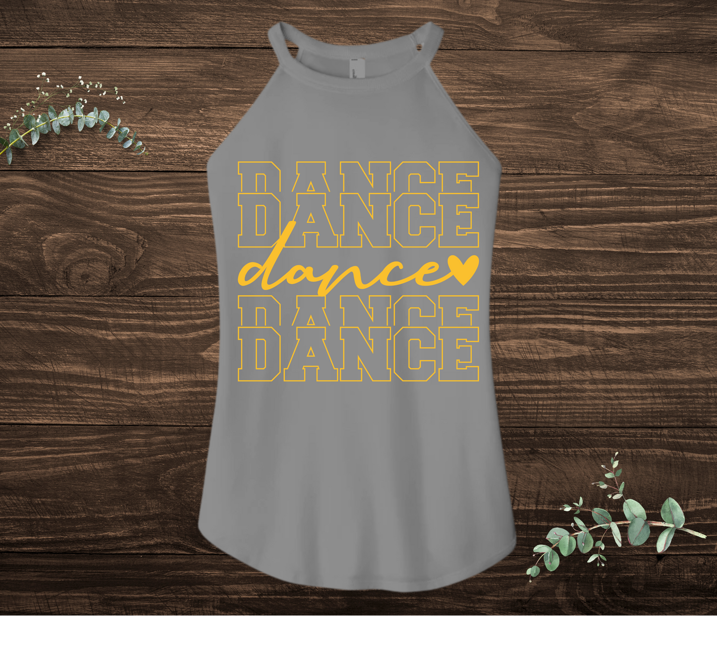 Dance Lettering Tank