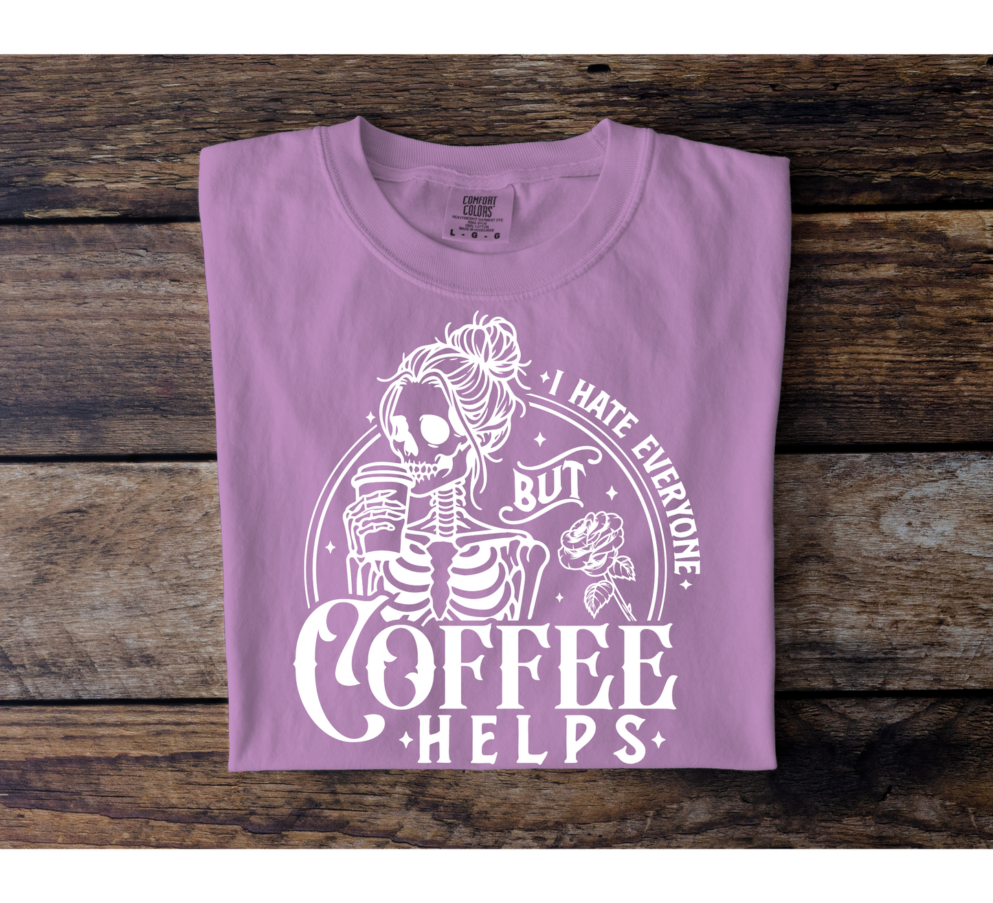 Coffee Skeleton Tee