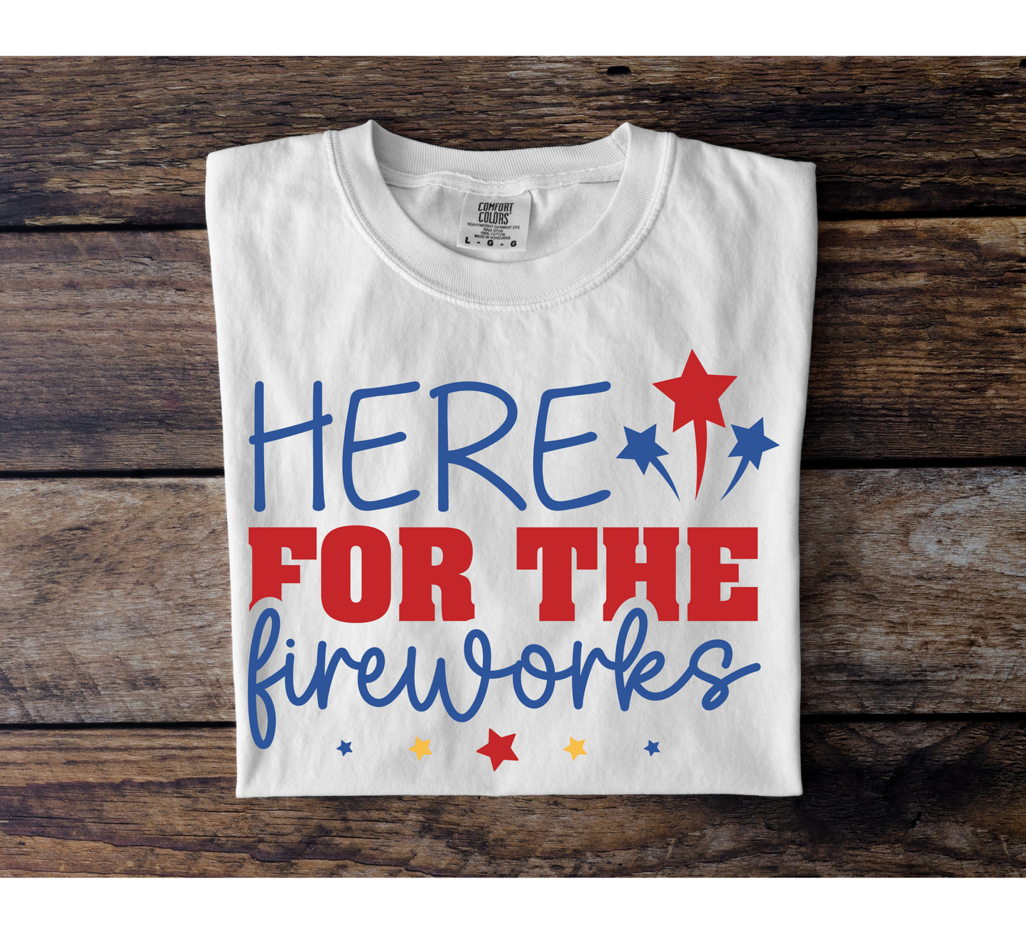 Here For The Fireworks