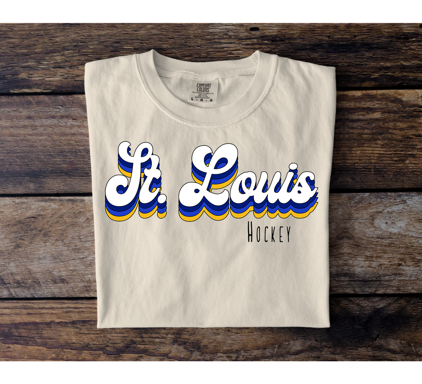 Retro St. Louis Hockey Tee