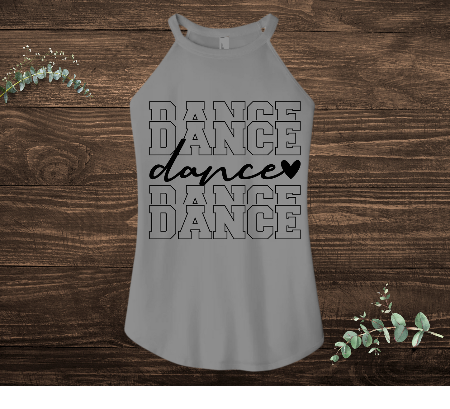 Dance Lettering Tank