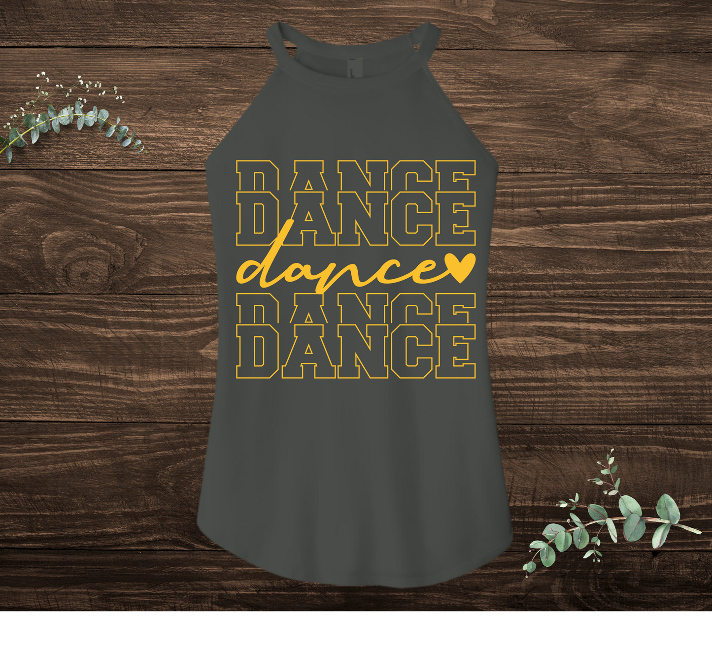 Dance Lettering Tank