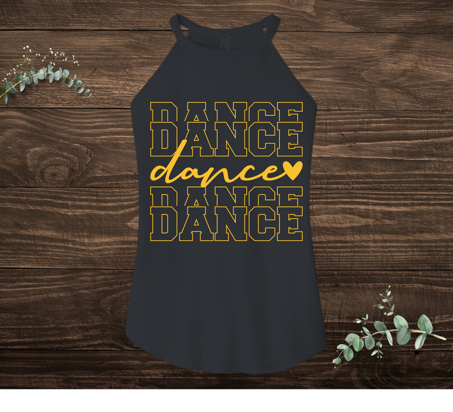 Dance Lettering Tank
