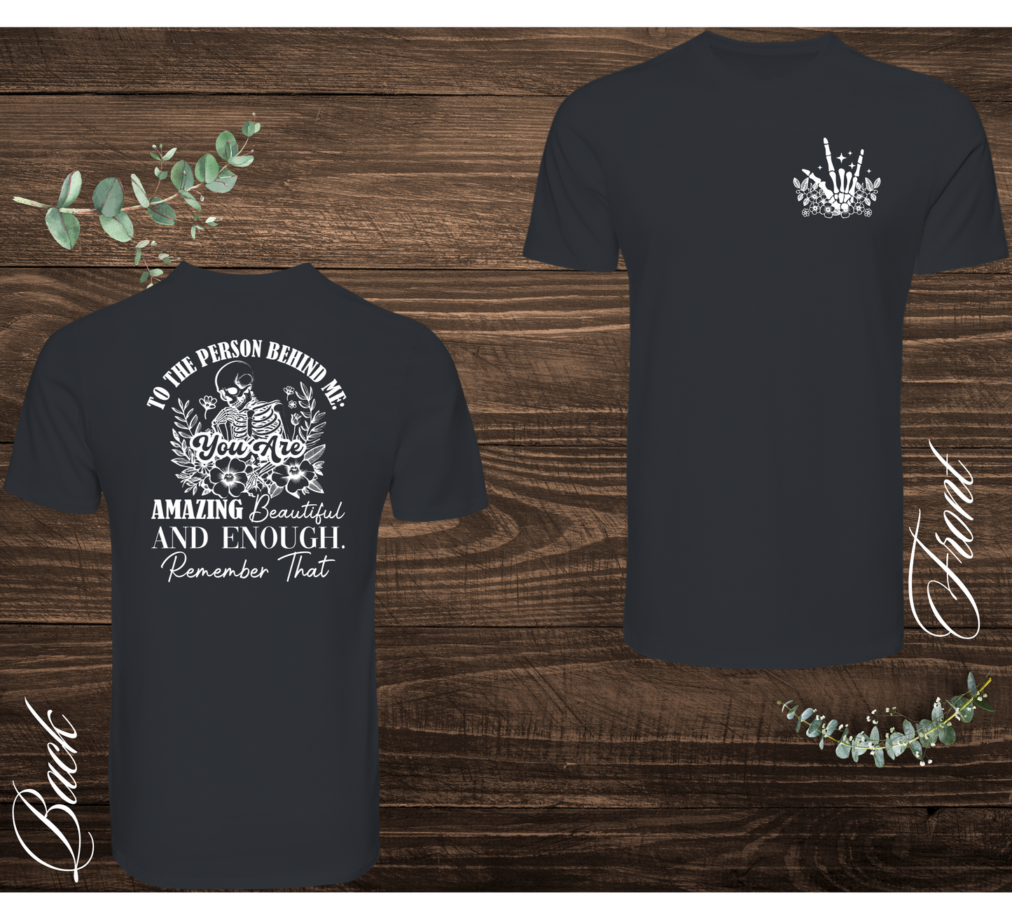 Person Behind Me Skeleton Tee