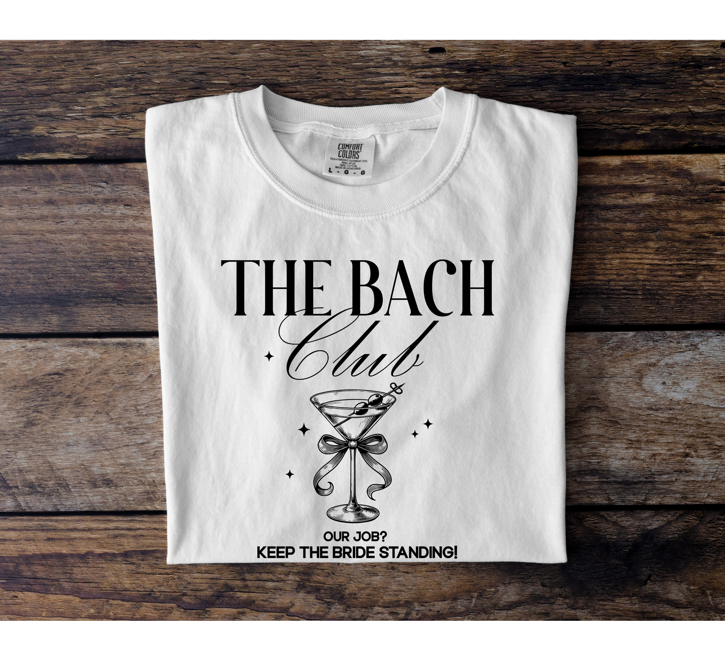 Keep The Bride Standing Tee