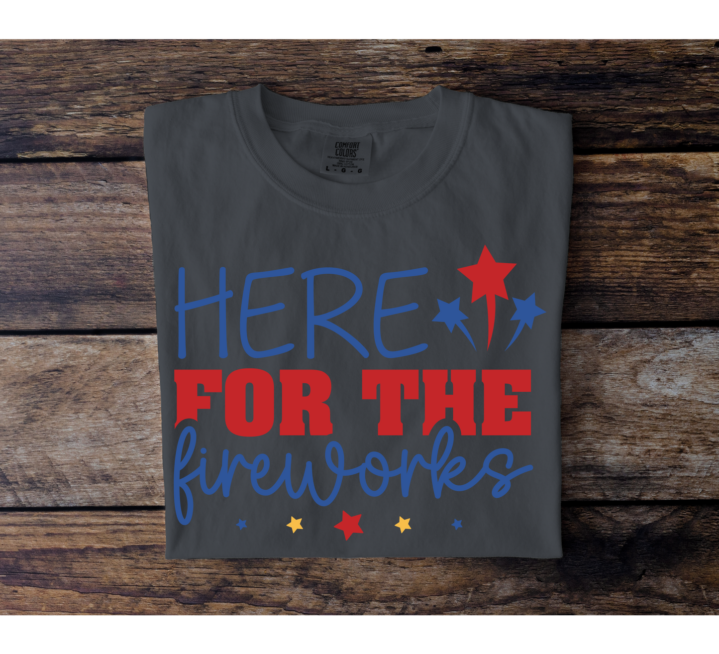 Here For The Fireworks