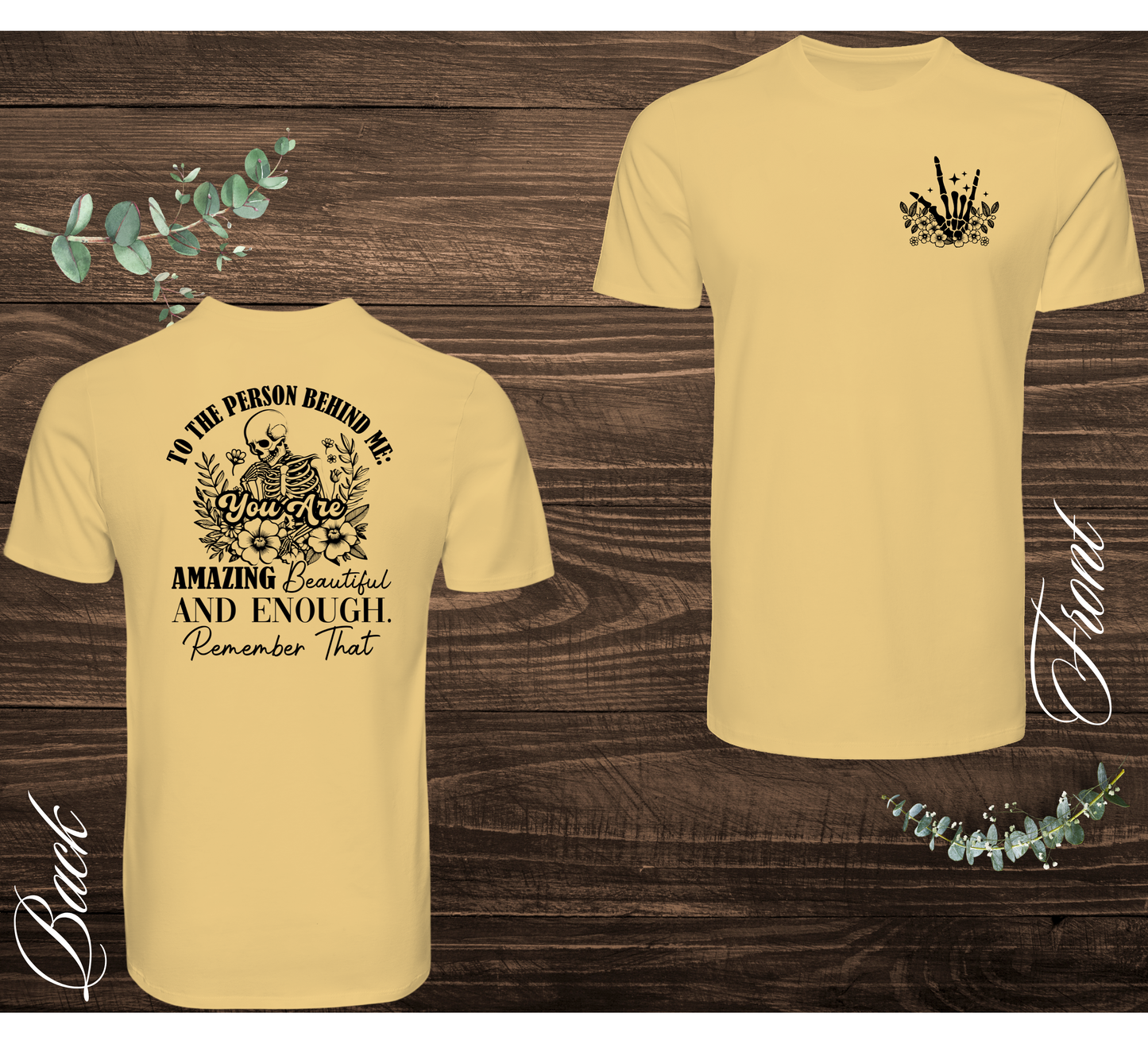 Person Behind Me Skeleton Tee