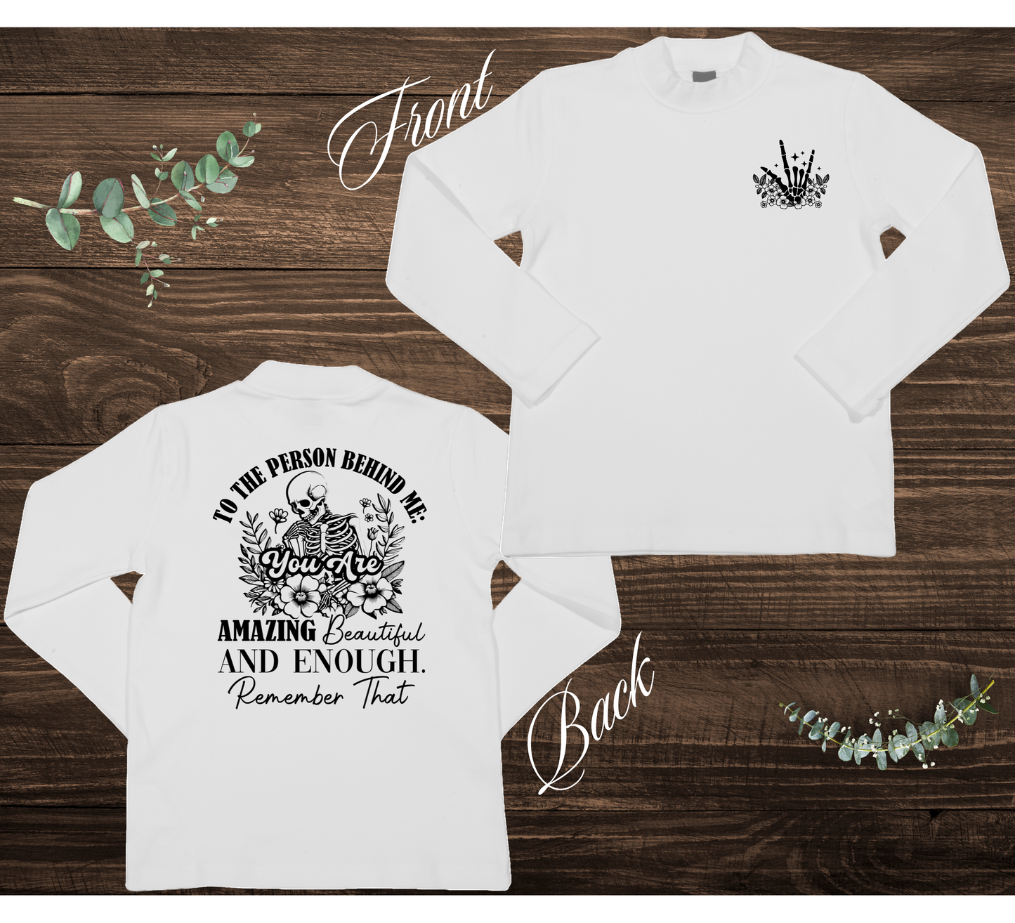 Person Behind Me Skeleton Sweatshirt