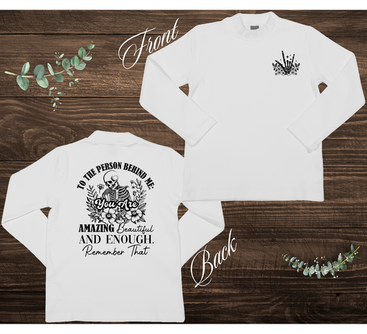 Person Behind Me Skeleton Sweatshirt