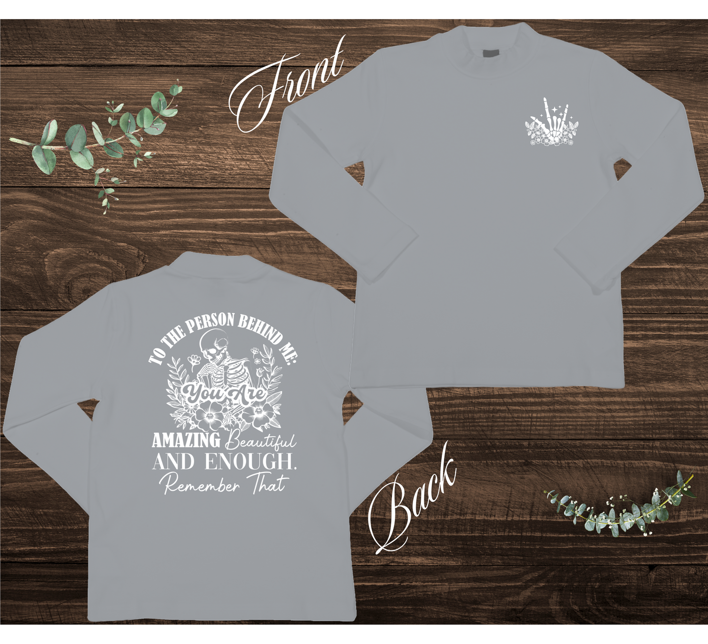 Person Behind Me Skeleton Sweatshirt