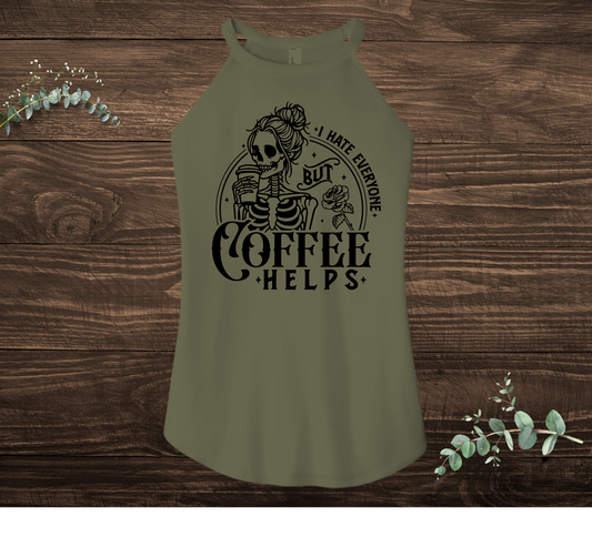 Coffee Skeleton Tank