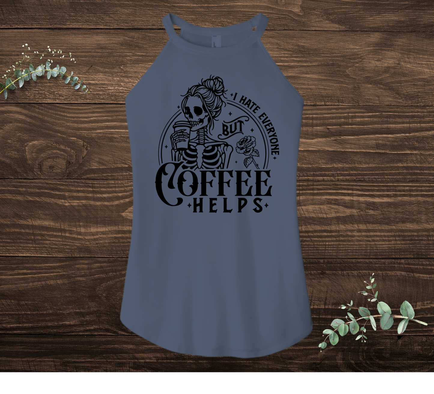 Coffee Skeleton Tank