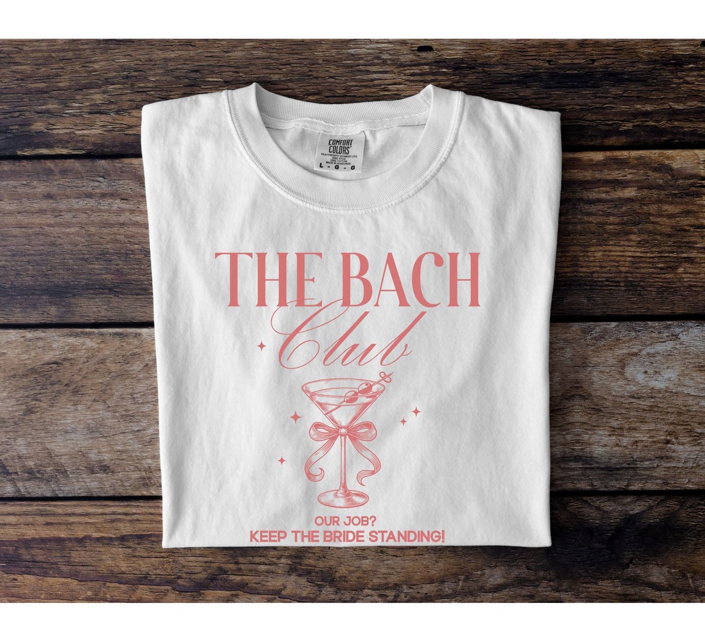 Keep The Bride Standing Tee