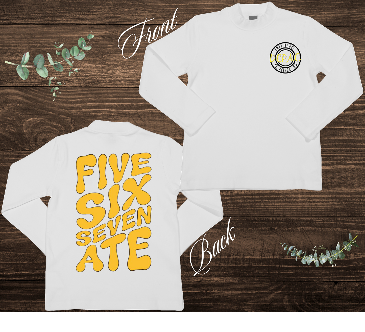 Five Six Seven Ate Sweatshirt