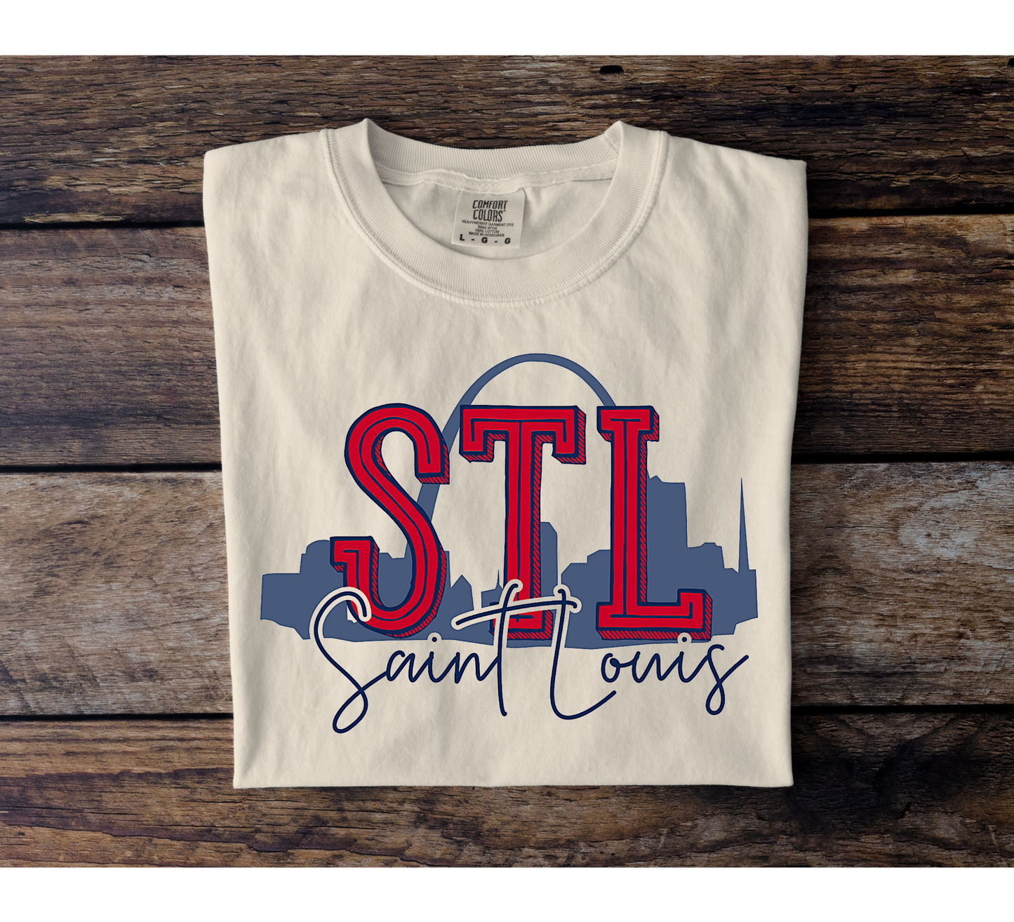 STL Skyline Tee