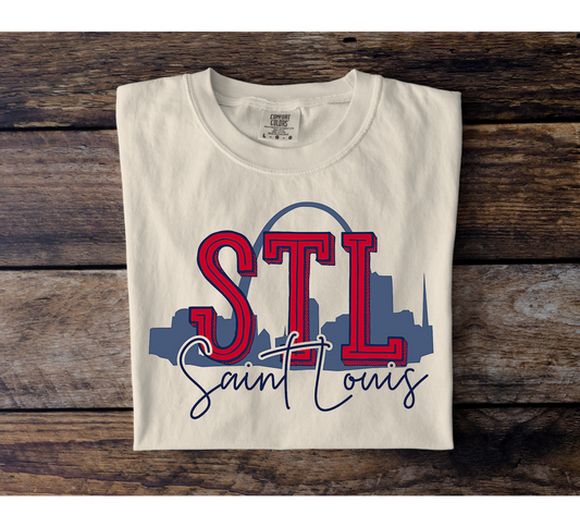 STL Skyline Tee