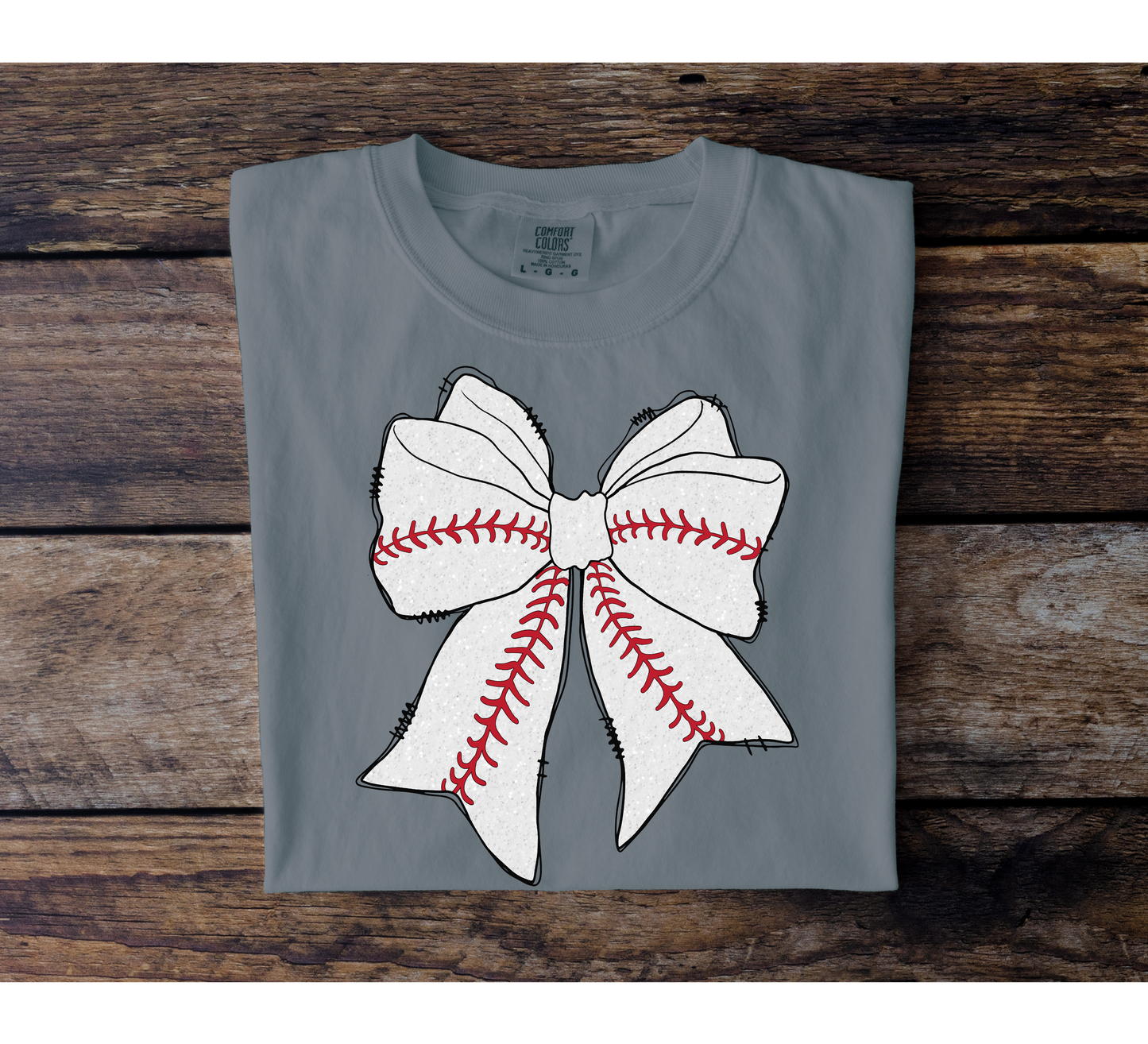Baseball Bow Tee