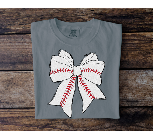 Baseball Bow Tee