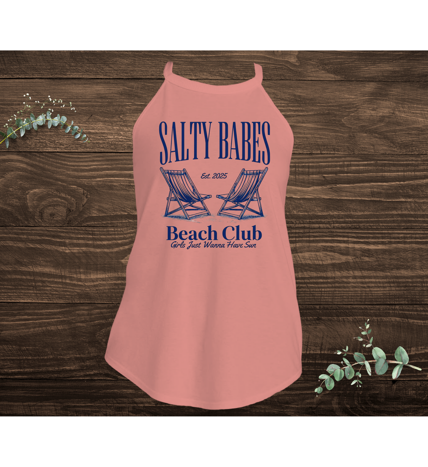 Salty Babes Beach Club Tank