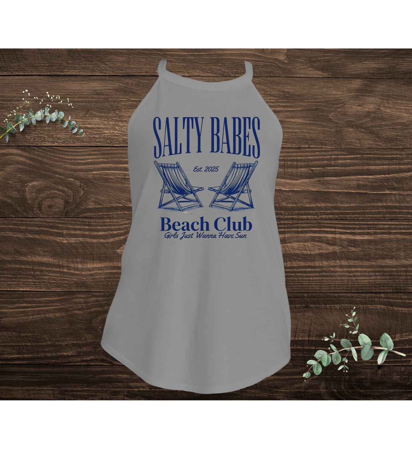 Salty Babes Beach Club Tank