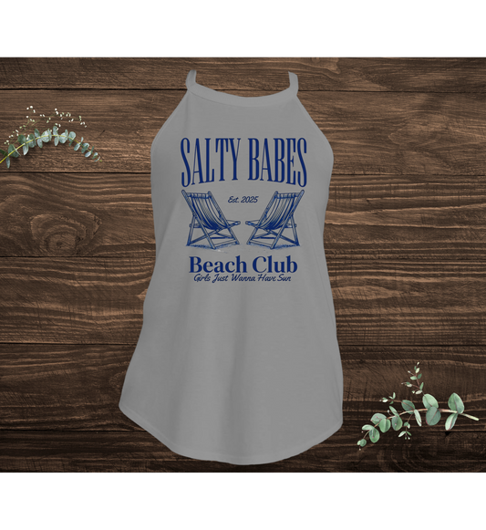 Salty Babes Beach Club Tank