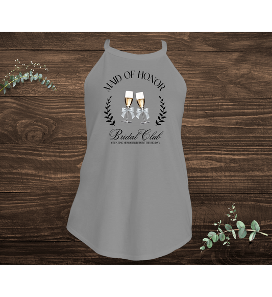 Maid Of Honor Bridal Club Tank
