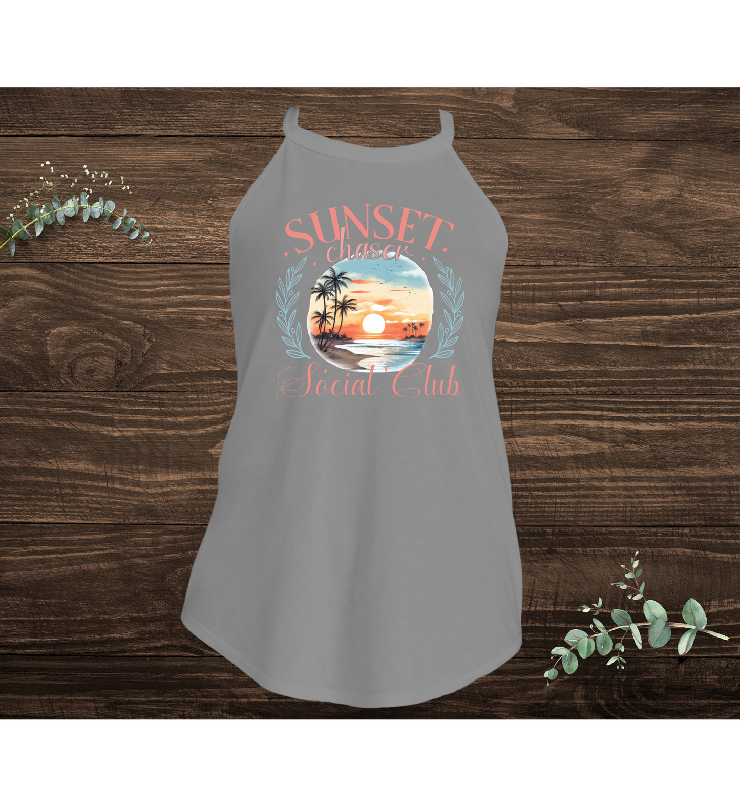 Sunset Chaser Social Club Tank
