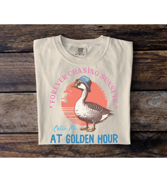 Chasing Sunsets Goose