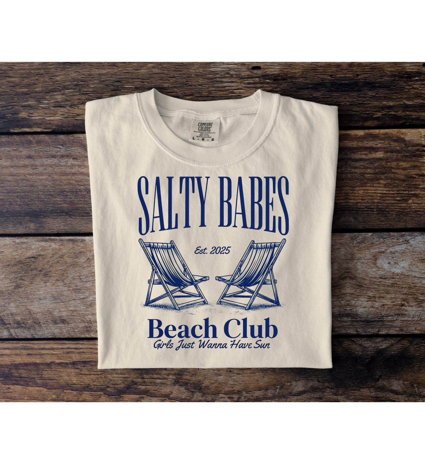 Salty Babes Beach Club Tee