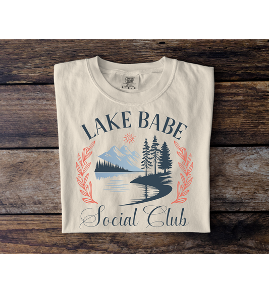 Lake Babe Social Club Tee