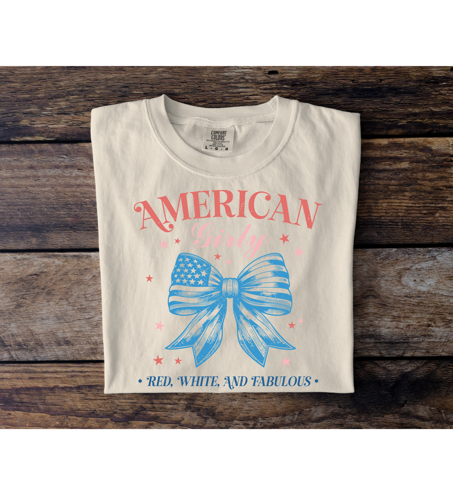 Red White And Fabulous Tee