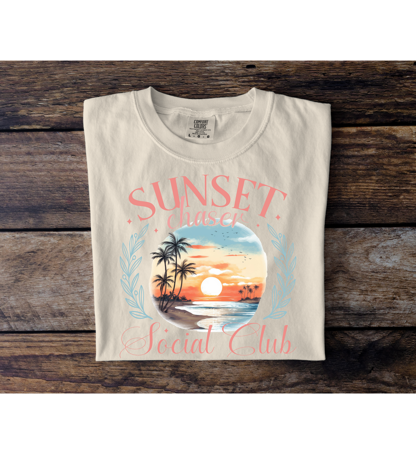 Sunset Chaser Social Club Tee