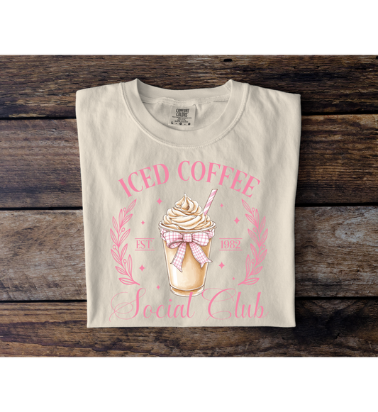 Iced Coffee Social Club Tee