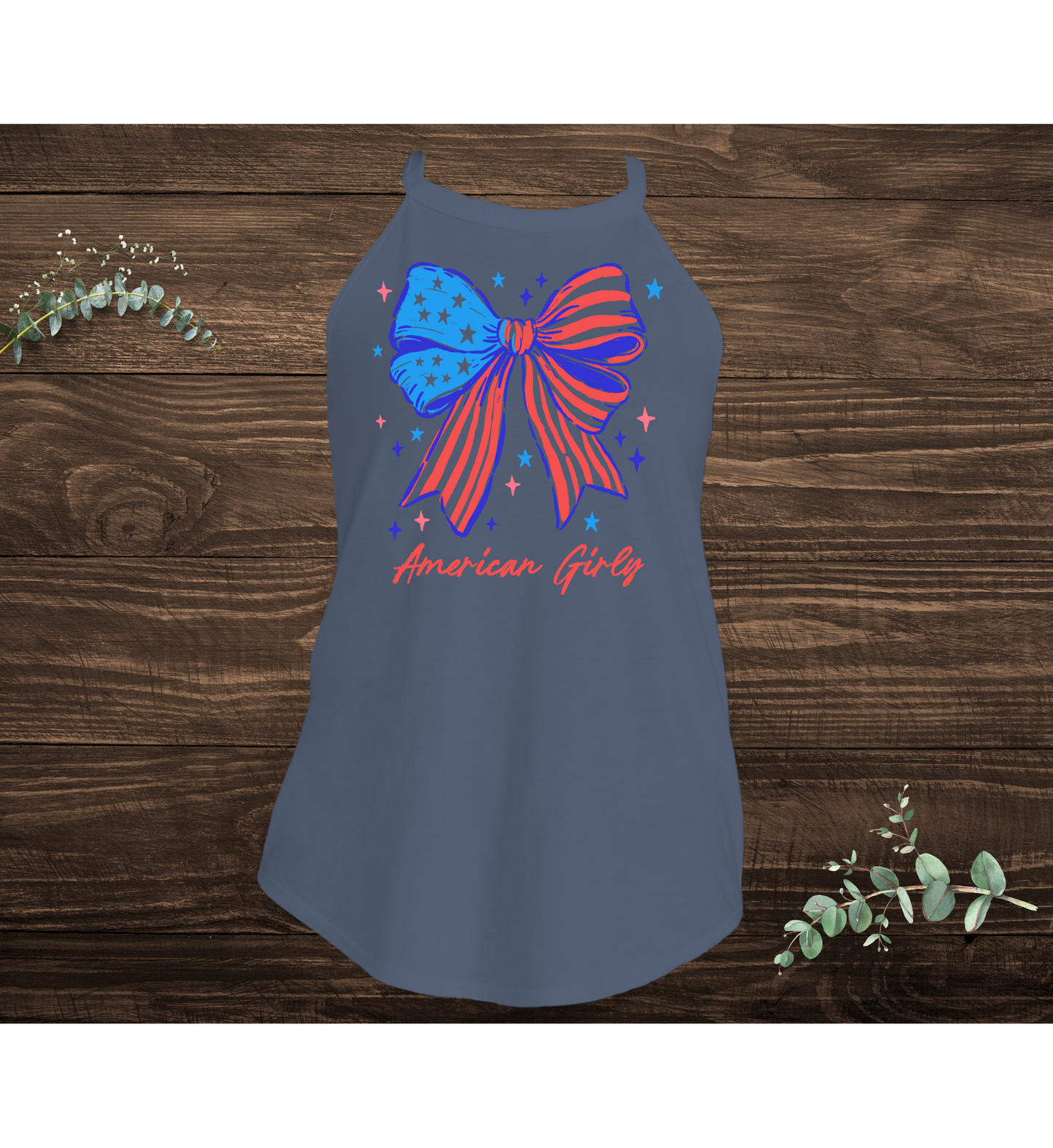 American Girls Bow Tank