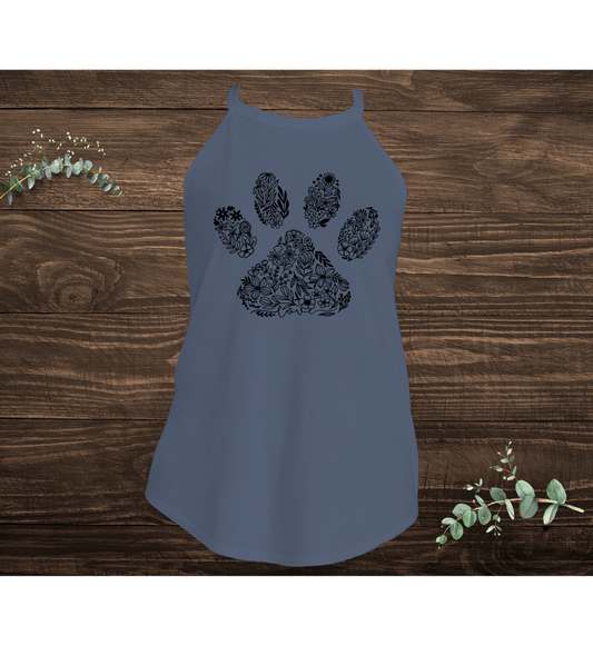 Floral Paw Tank