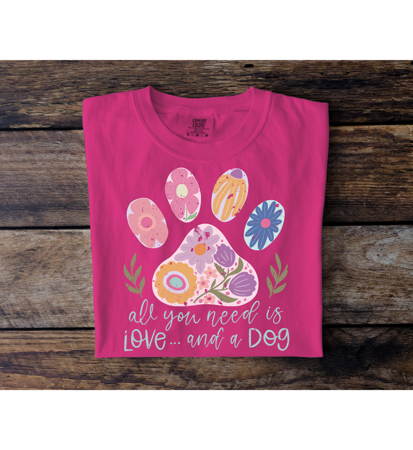 Love And A Dog Tee